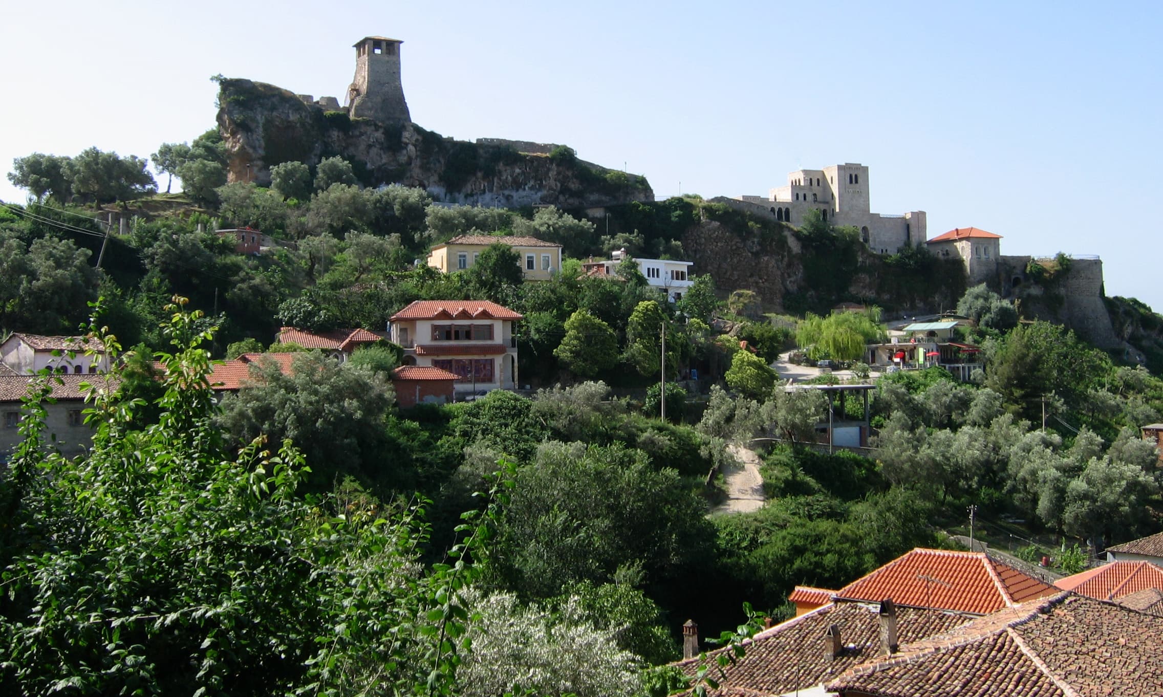 Ascent to Krujë